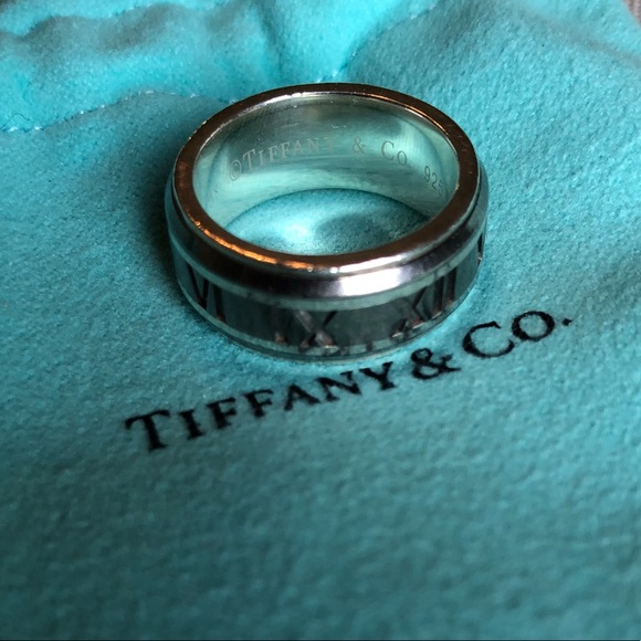 Tiffany Men’s Atlas Collection Wedding Band - Picture 2 of 6